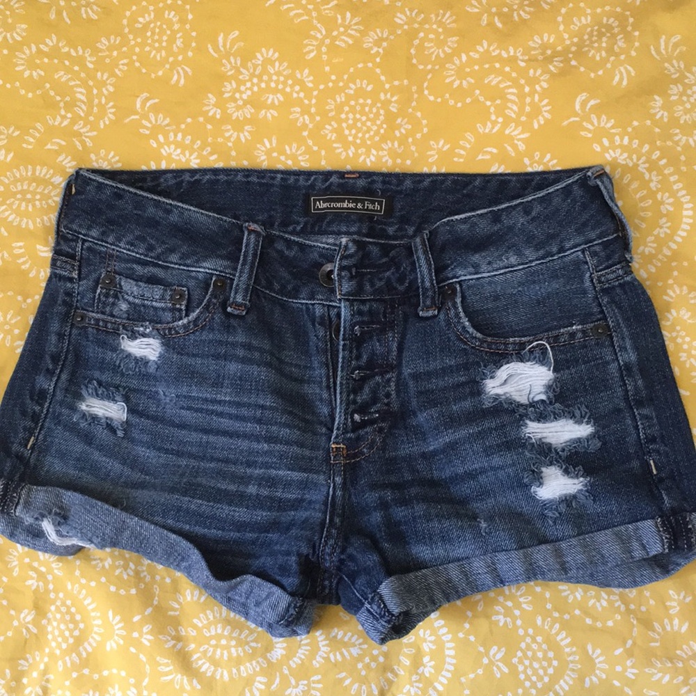 Abercrombie jean shorts